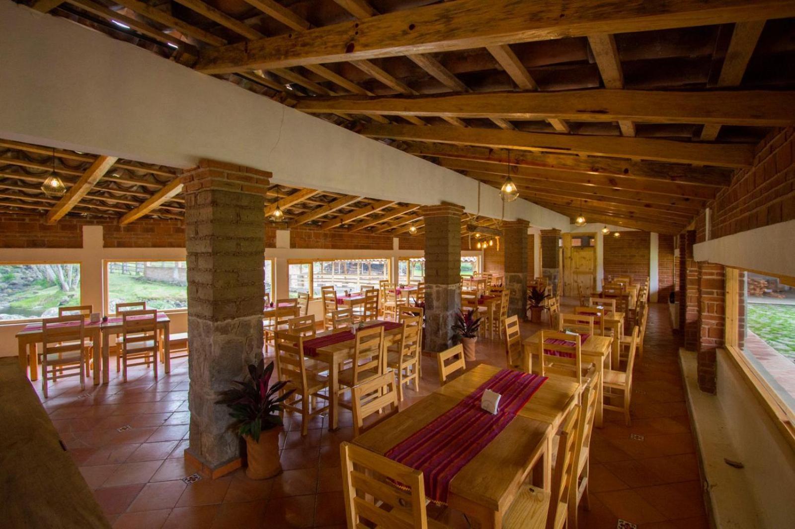 Hotel Rancho Campestre Virgen Del Rio Zacatlán Esterno foto