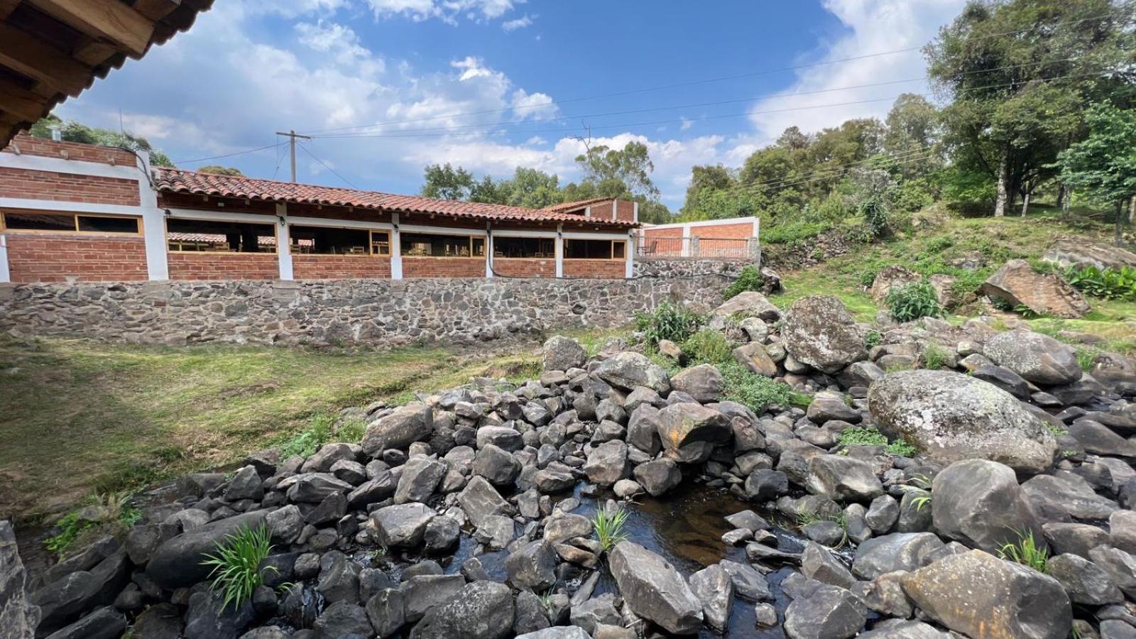 Hotel Rancho Campestre Virgen Del Rio Zacatlán Esterno foto