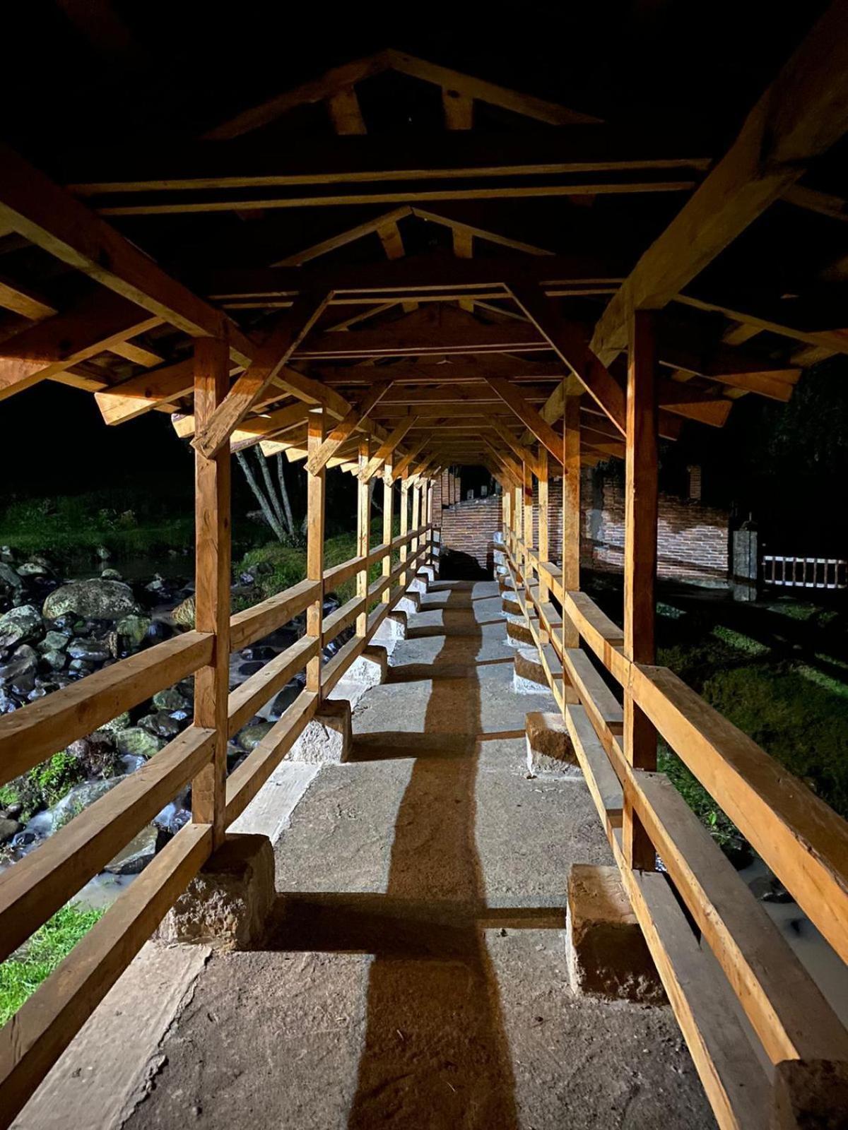 Hotel Rancho Campestre Virgen Del Rio Zacatlán Esterno foto