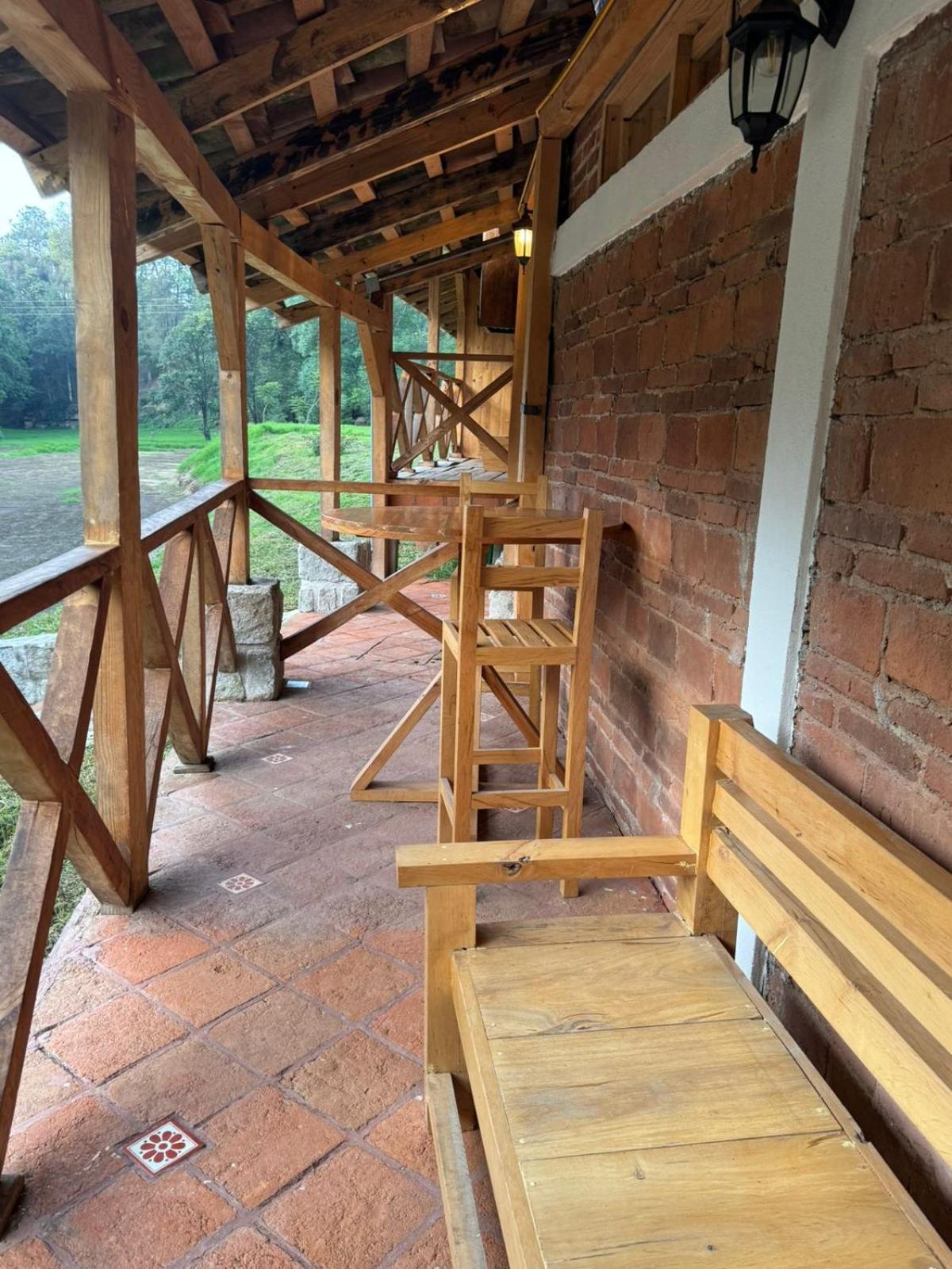 Hotel Rancho Campestre Virgen Del Rio Zacatlán Esterno foto